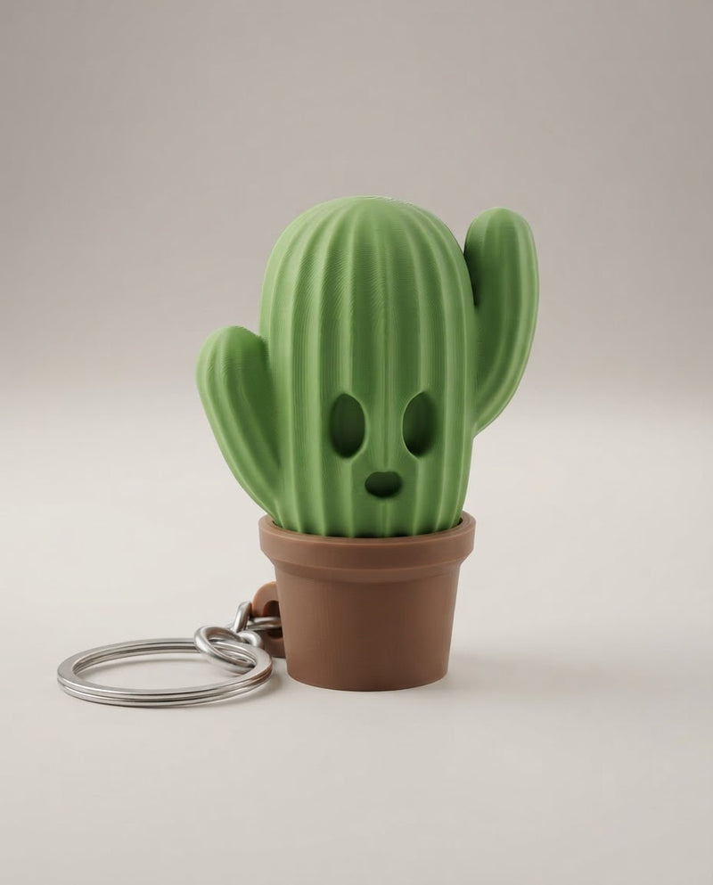 Cactus Keychain