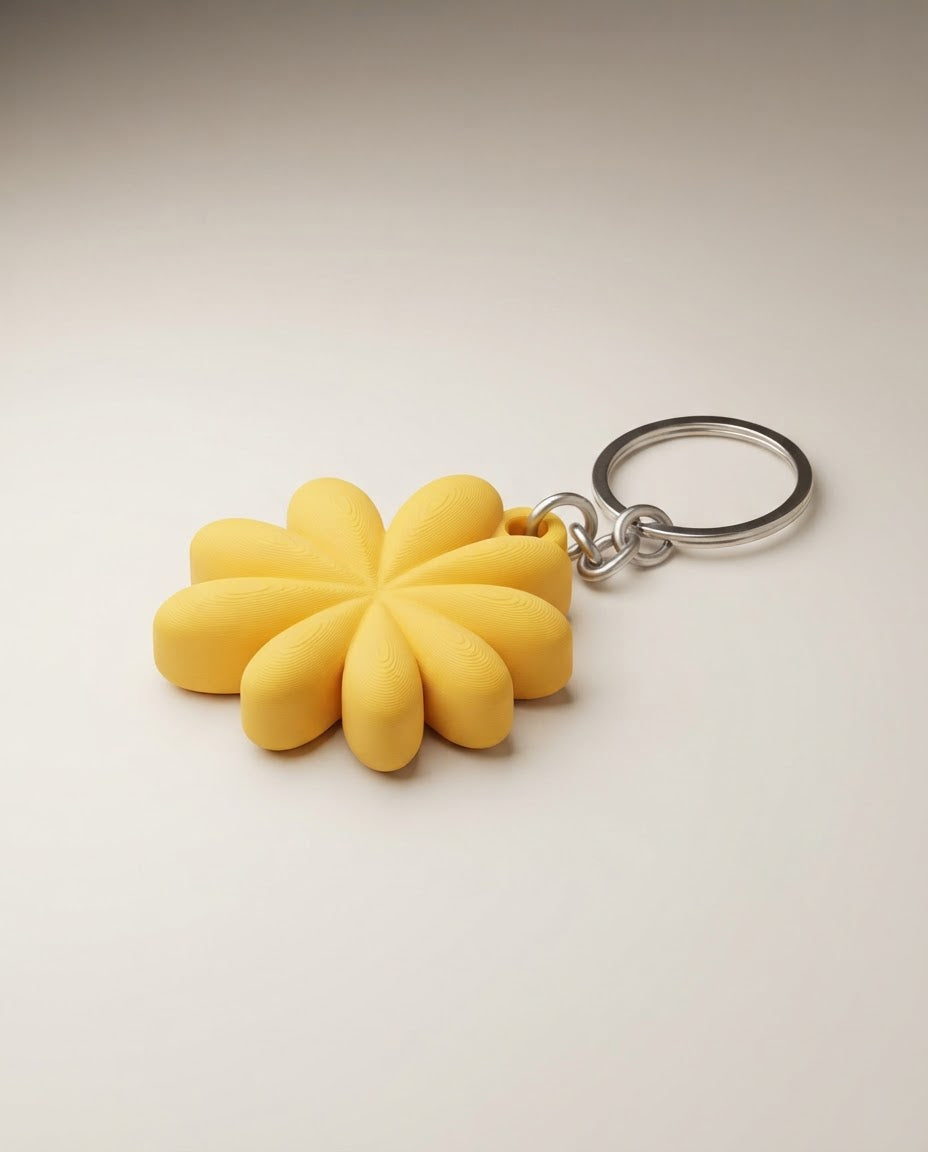 Marigold Keychain
